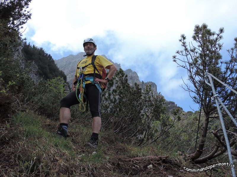 18 Ferrata MAURIZIO Anticima est Monte Alben.JPG -           